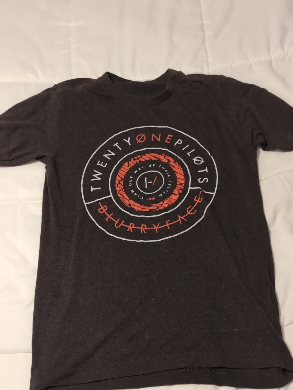 Official Twenty One Pilots Blurryface Era Doubt Graphic Tee S